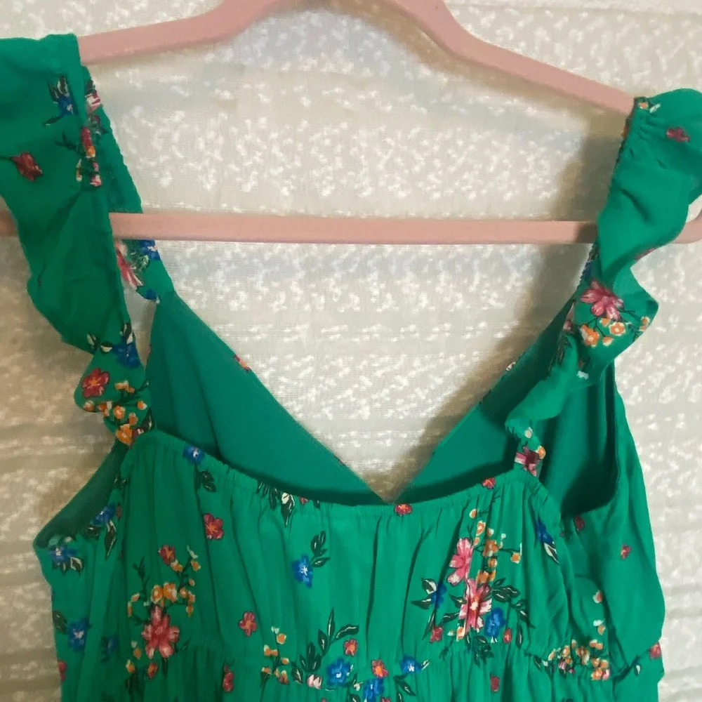 Kingston Green Floral Dress - Picture 3 of 6